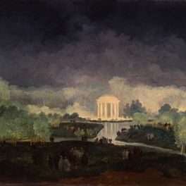 Hubert Robert (1733-1808) Fête de nuit, donnée par la Reine au Comte du Nord, à Trianon