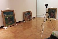 "Bonjour M. Gauguin" et 2 Sérusier du musée au Musée national de Prague