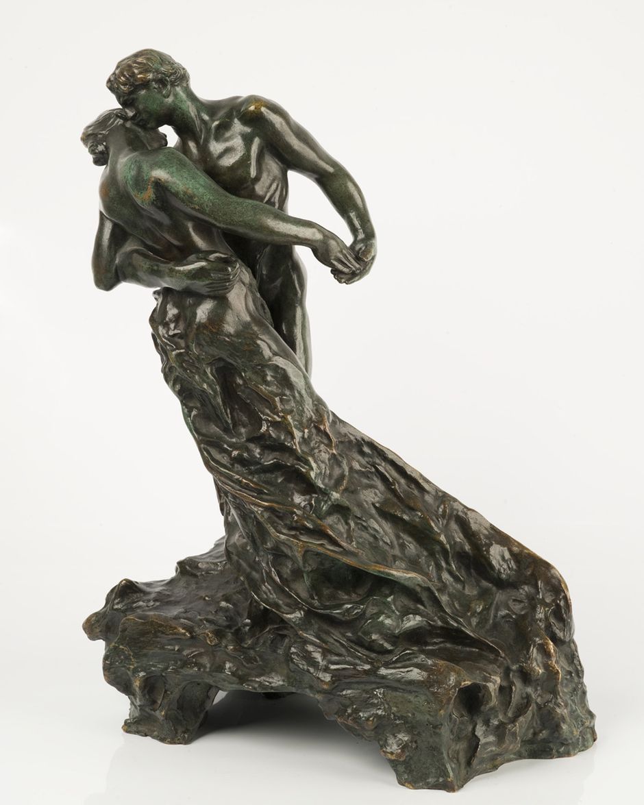 Camille Claudel "La Valse", bronze, fonte Eugène Blot, édité en 1905 à partir d’un plâtre de 1893 - Collection des musées de Poitiers © Musées de Poitiers / Christian Vignaud (See the caption hereafter)