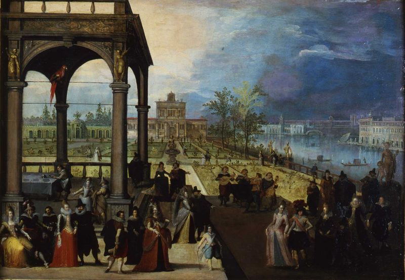 Louis de Caulery_Fête dans un palais à Venise