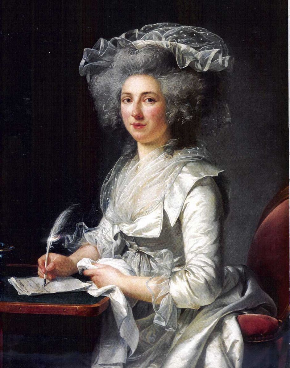 Adélaïde Labille-Guiard (1749-1803) "Portrait de femme", vers 1787 - Huile sur toile, 100.6 x 81.4 cm - Musée des beaux-arts de Quimper © Musée des beaux-arts de Quimper (Voir légende ci-après)