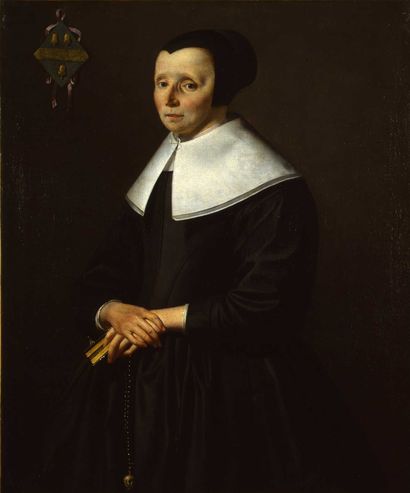 Anonyme hollandais Portrait de Maddaleentje Coetenburgh