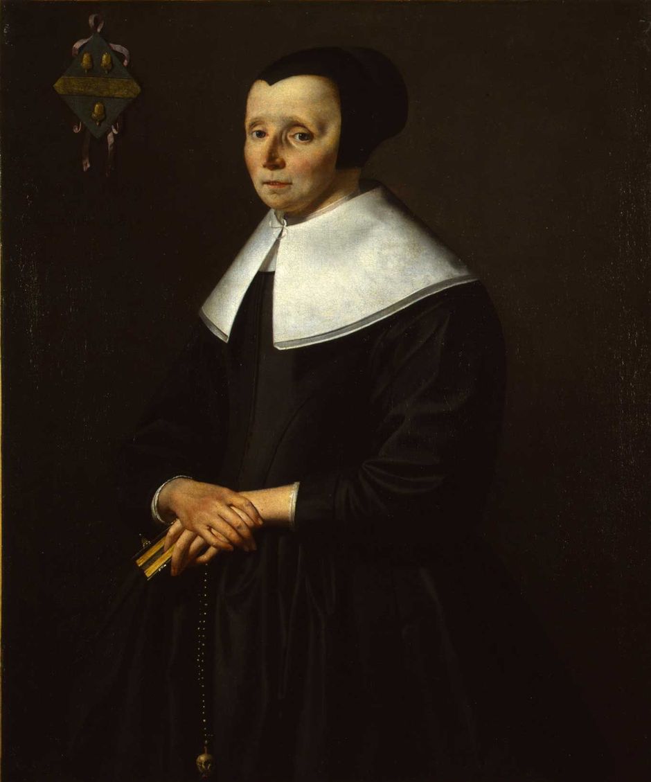 Anonyme hollandais Portrait de Maddaleentje Coetenburgh (Voir légende ci-après)
