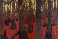 Georges Lacombe_La Forêt au sol rouge