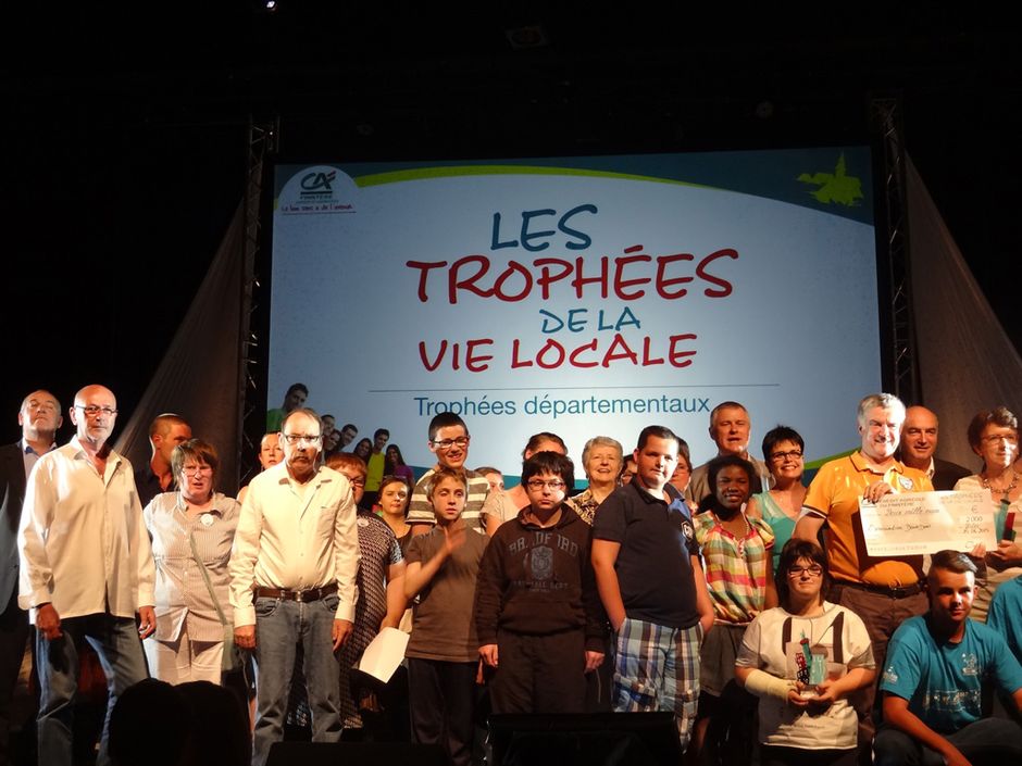Trophée de la Vie Locale du Crédit agricole du Finistère (Voir légende ci-après)