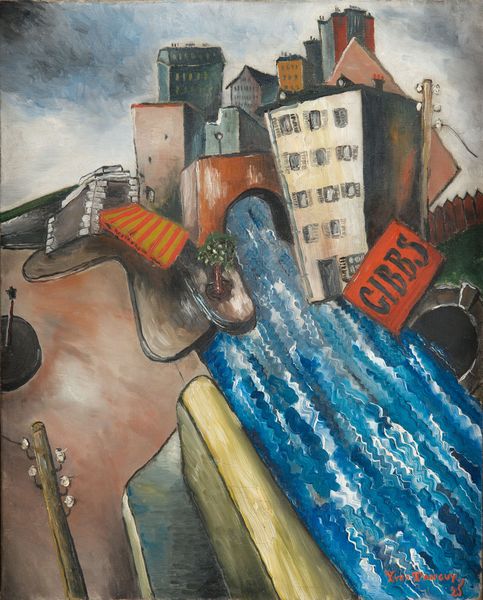 Yves Tanguy (1900-1955) - Le Pont, 1925 - Huile sur toile, 40.5 x 33 cm - Musée des beaux-arts de Quimper - Don de Catherine Prévert, 2017