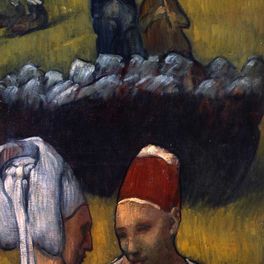 Emile Bernard (1868-1941) Etude de Bretonnes, vers 1888, Huile sur toile, 81 x 54 cm, Dépôt du musée d’Orsay au musée des beaux-arts de Quimper