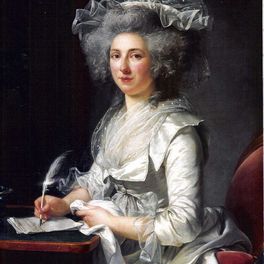Adélaïde Labille-Guiard (1749-1803) "Portrait de femme", vers 1787 - Huile sur toile, 100.6 x 81.4 cm - Musée des beaux-arts de Quimper © Musée des beaux-arts de Quimper