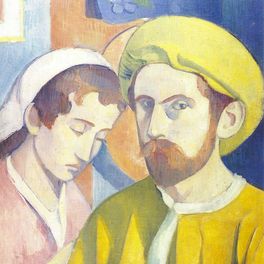 Emile Bernard Portrait de l'artiste au turban jaune