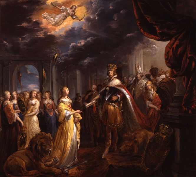 Theodor Van Thulden_Le roi d'Espagne accordant la paix aux sept provinces unies des Pays-Bas