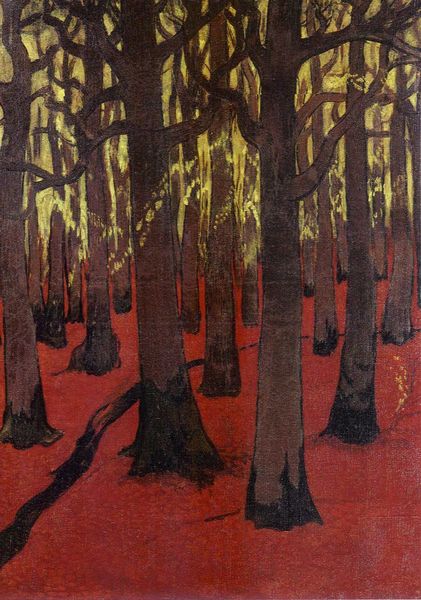 Georges Lacombe_La Forêt au sol rouge