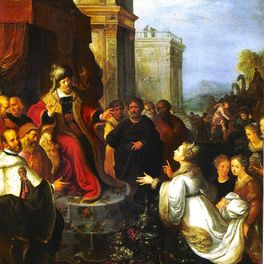 Frans Francken II Visite de la reine de Saba