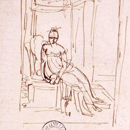 François Gérard Portrait de Madame Récamier