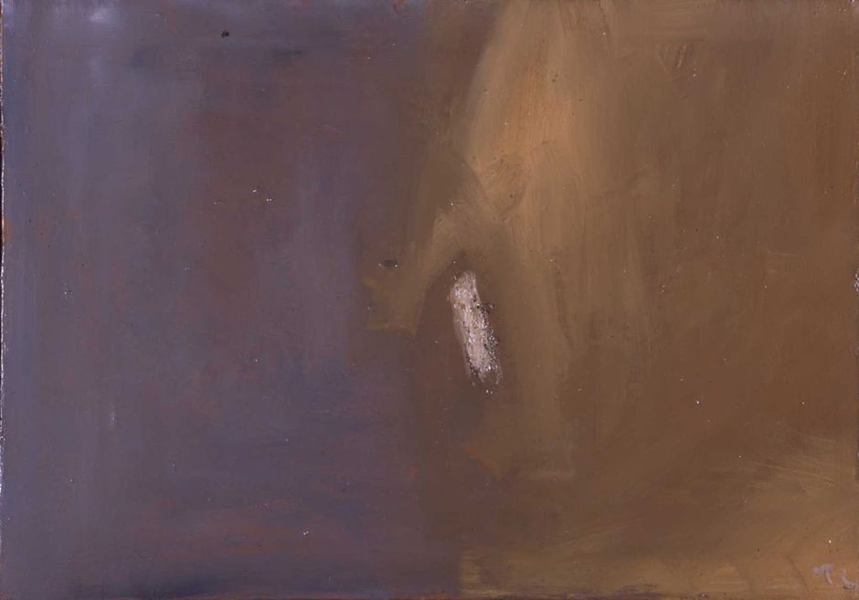 Pierre Tal-Coat (1905-1985) – Solitaire - Huile sur toile, 64,5 x 92 cm - Dépôt du musée d’Orsay de Paris au musée des beaux-arts de Quimper © Musée des beaux-arts de Quimper / ADAGP, Paris 2017 (Voir légende ci-après)