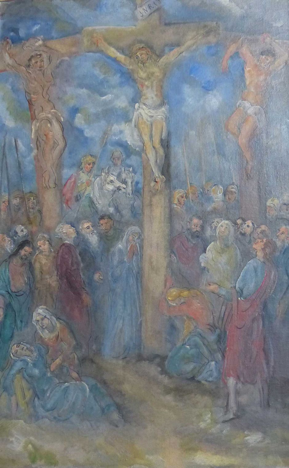 Giovanni Leonardi_Crucifixion (Voir légende ci-après)