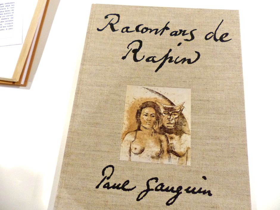 Racontars de Rapin, Paul Gauguin. Ces racontars constituent une critique de fond de la critique dite d'art. 52 € (Voir légende ci-après)