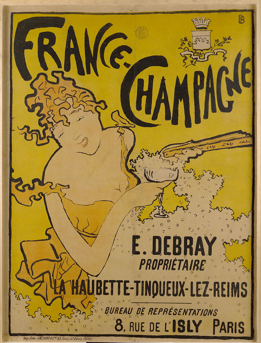 Pierre BONNARD France Champagne, 1891 (See the caption hereafter)